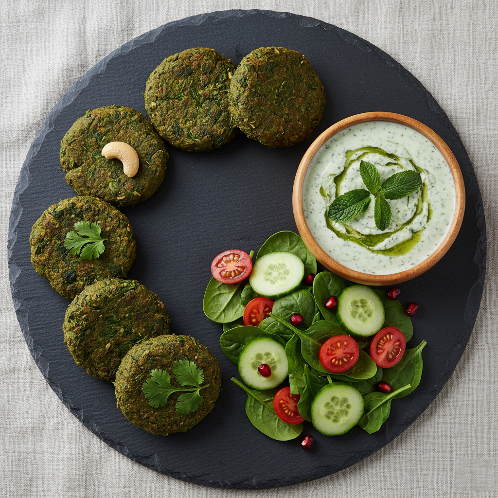 Spinach Kabab