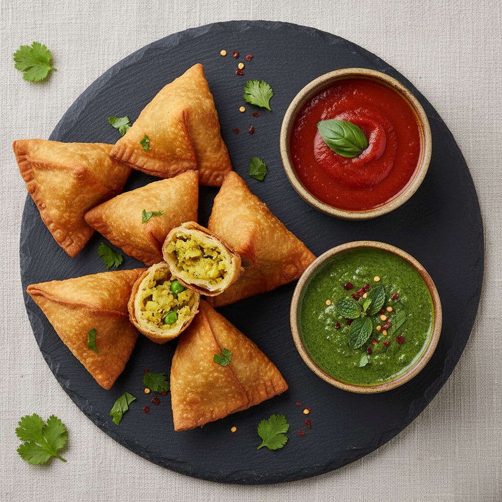 Cocktail Aloo Samosa